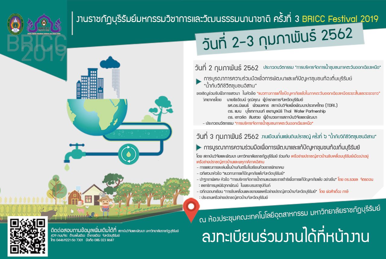 ประกวดนวัตกรรม “การบริหารจัดการน้ำชุมชนในภาคอีสาน”และ งานเยือนถิ่นแผ่นดินปราชญ์ ครั้งที่ ๖ “น้ำกับวิถีชีวิตชุมชนอีสาน”